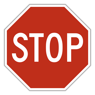 stop sign